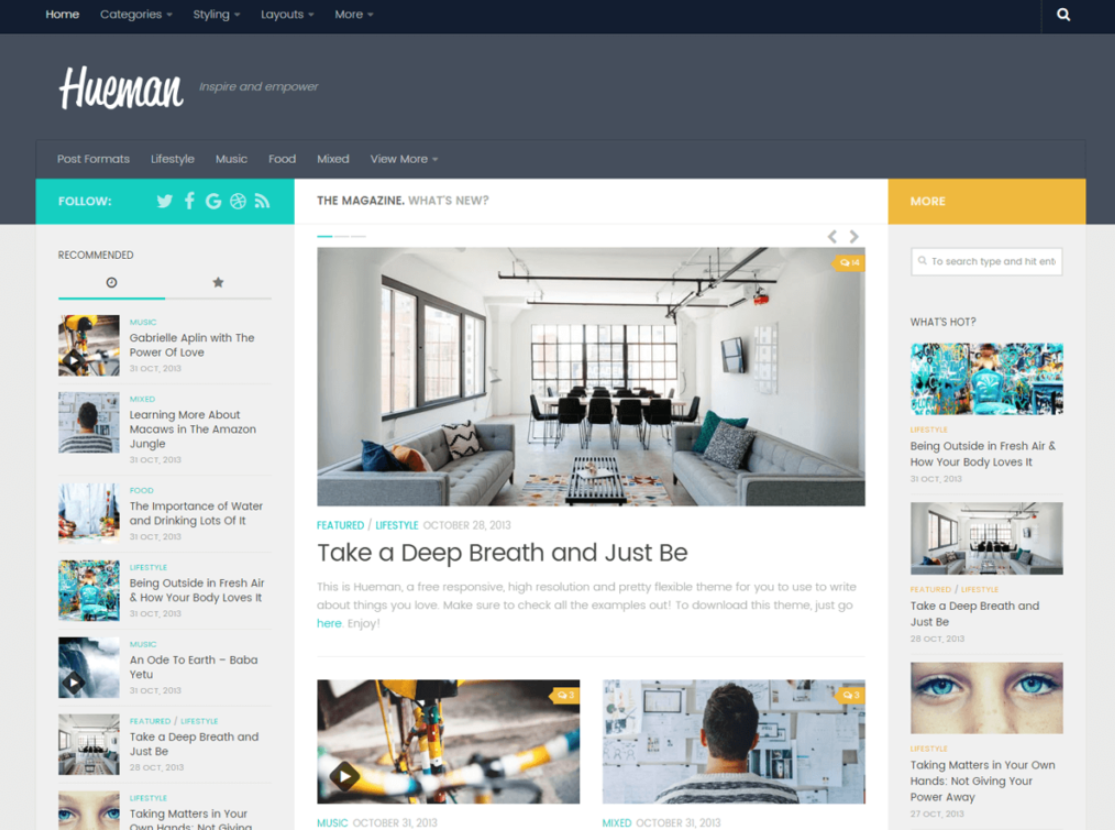 10 Tema Gratis Terbaik WordPress Tahun Ini
